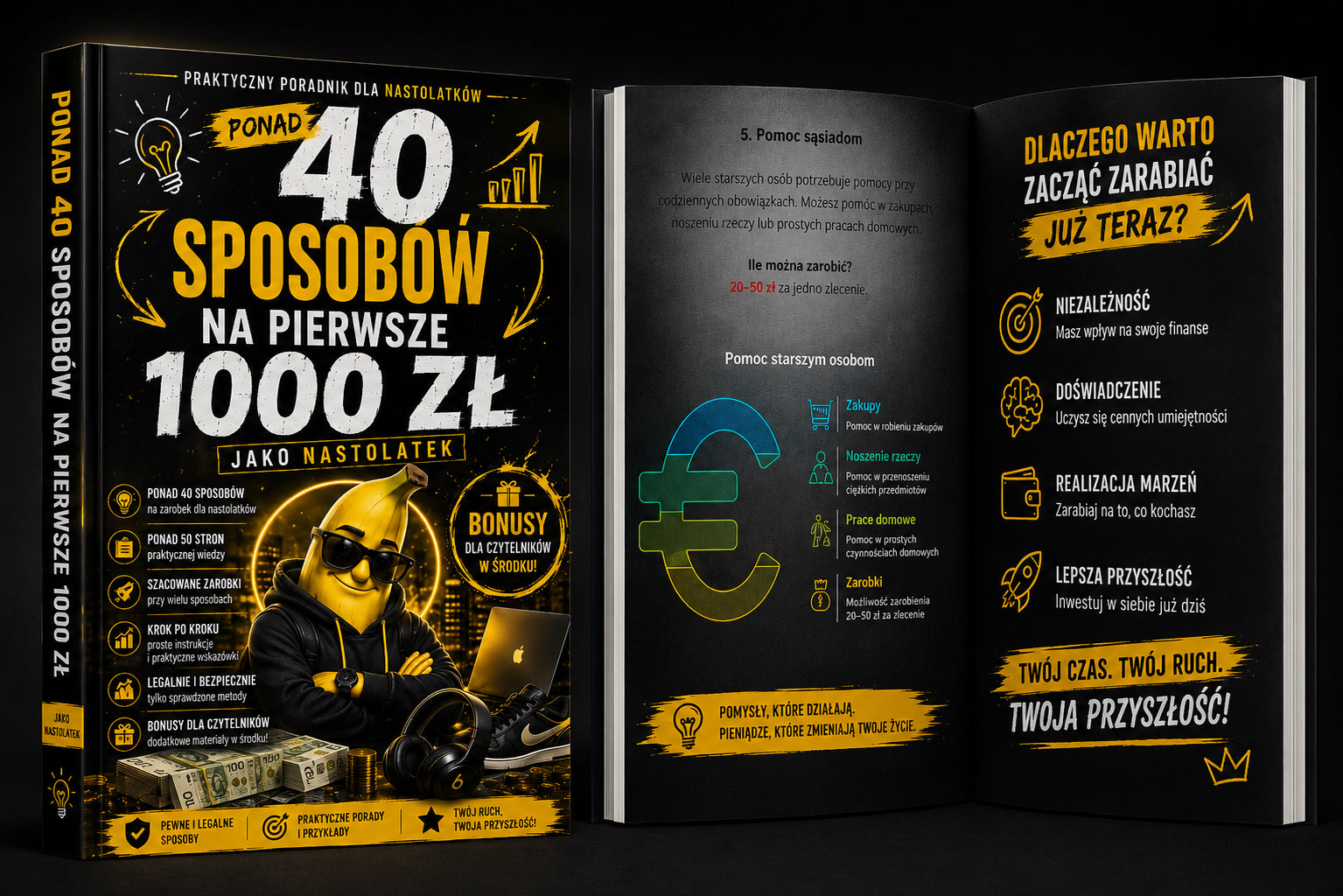 Ponad 40 sposobów na pierwsze 1000 zł jako nastolatek